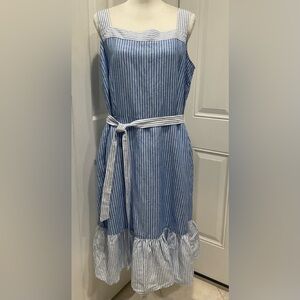 ❤️ NWT Talbots Women’s MIDI Fully Lined Side Pockets Dress, Size 14 P